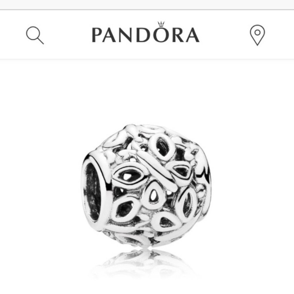 RETIRED Authentic Pandora Butterfly Garden Charm